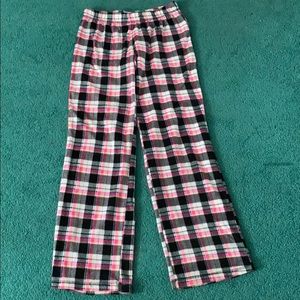Plaid pajama pants